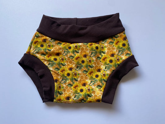 Training Pants : Sunflower Bouquet with Green