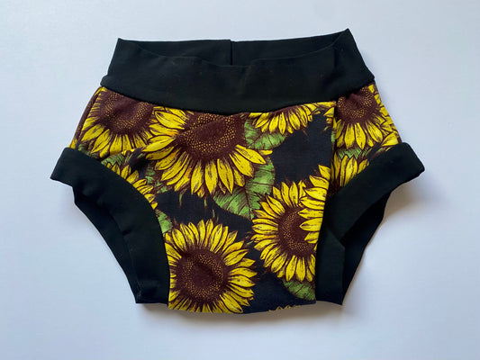 Training Pants : Sunflower Noir with Black