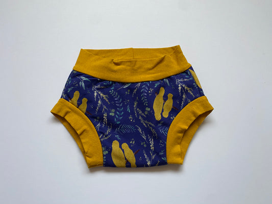 Training Pants : Illyri Birds in Blue