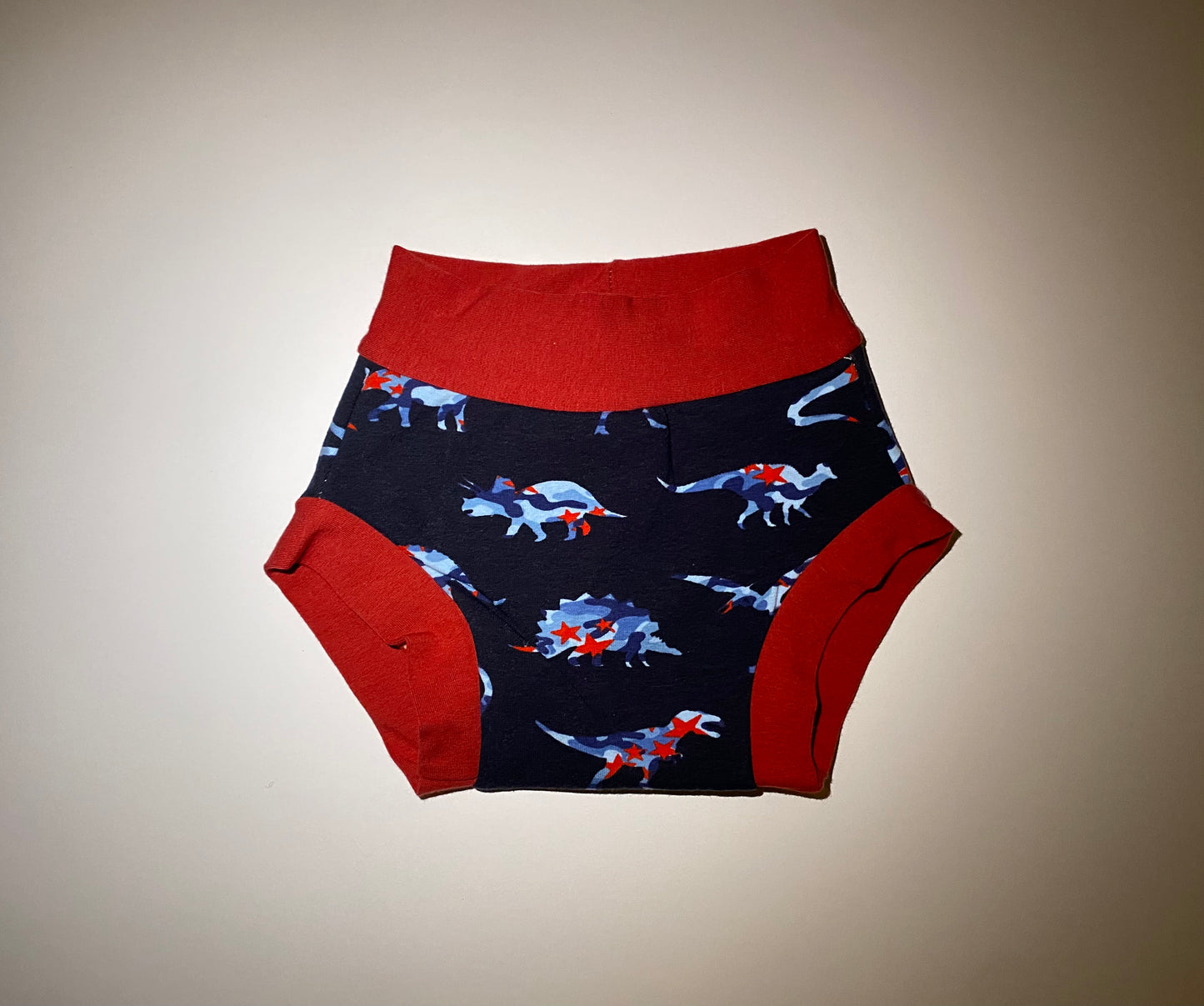 Training Pants : Blue and Red Dino