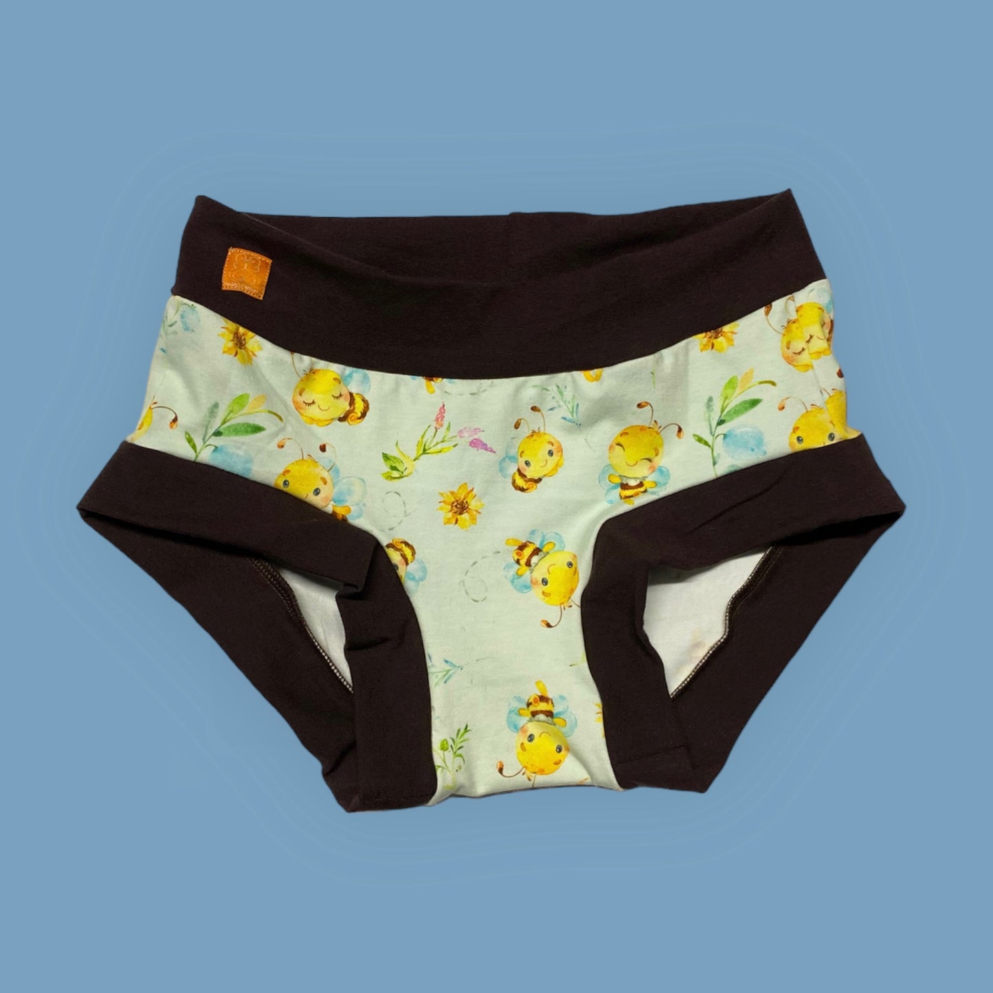 Women's Hipster Boy Leg Underwear : Bees