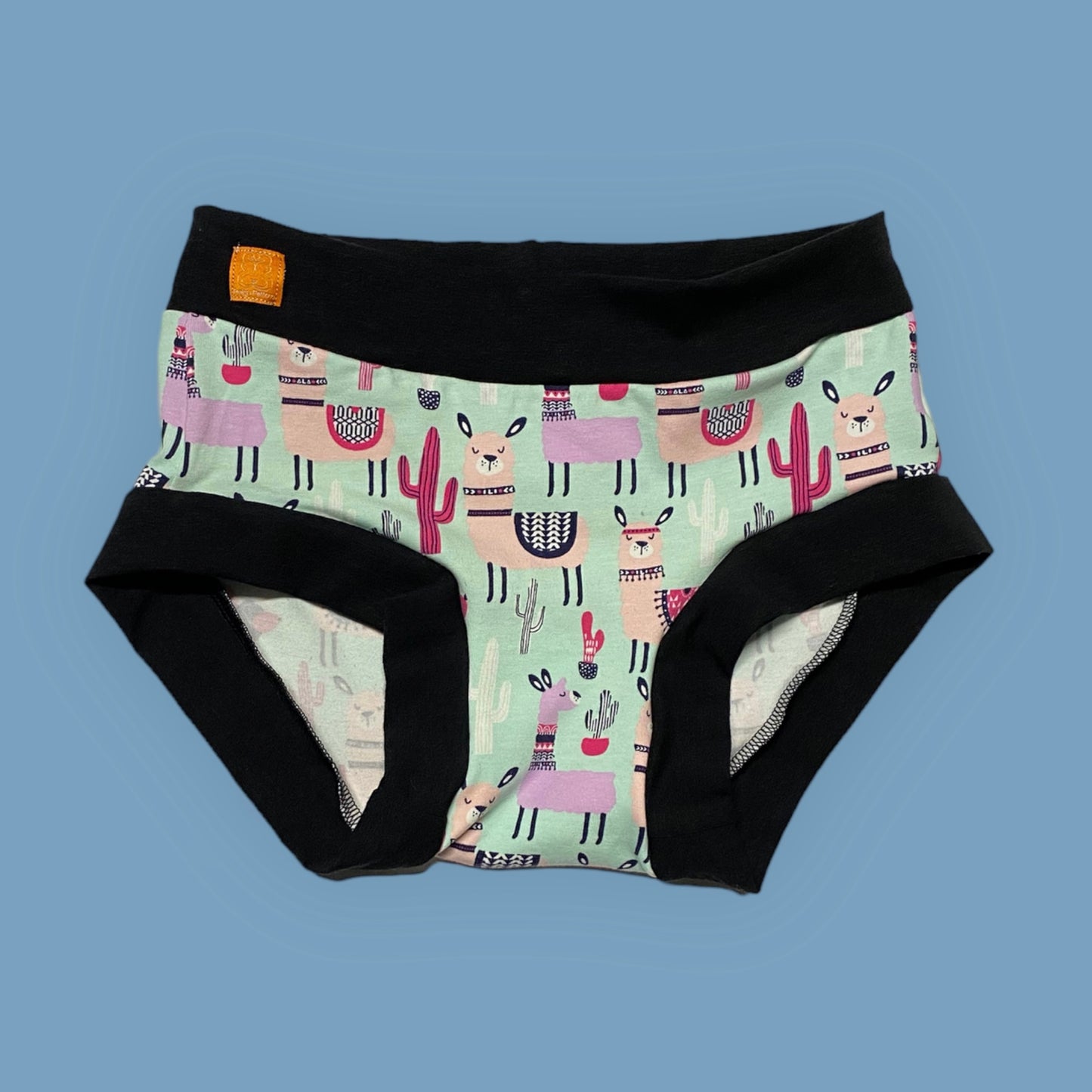 Women's Hipster Boy Leg Underwear : Llamas