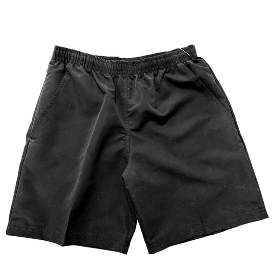 Black School Shorts - Boys - Microfibre - LWR