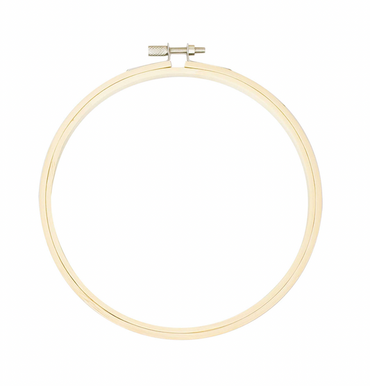 20cm Bamboo Embroidery Hoop Round