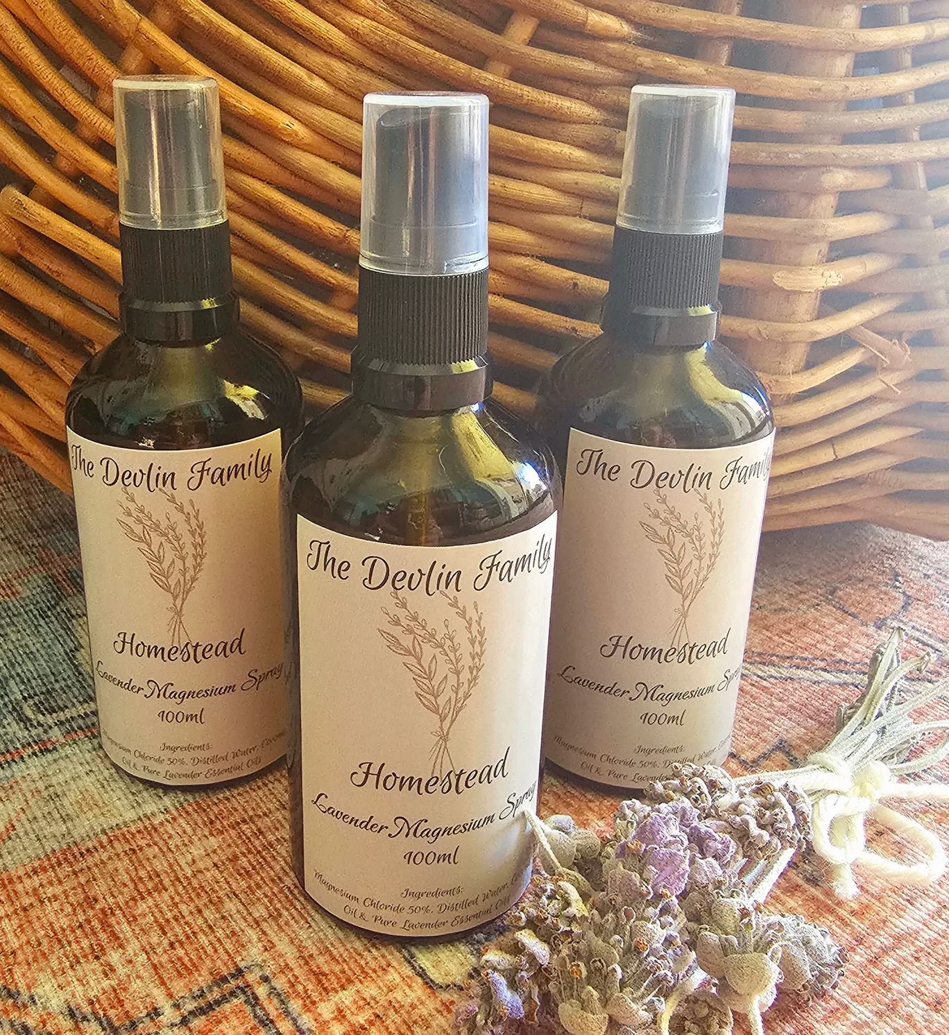 Lavender, Magnesium Oil Spray