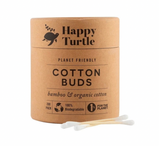 Bamboo and Organic Cotton Cotton Buds