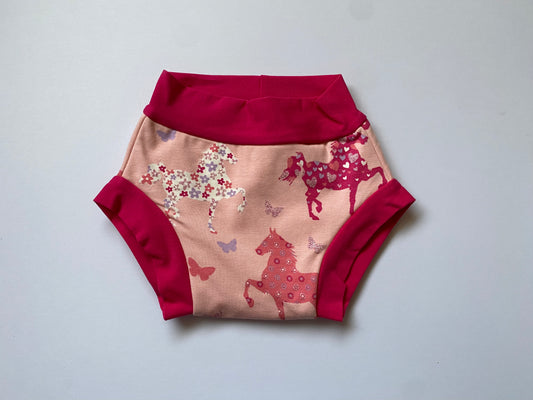 Training Pants : Pink Horses