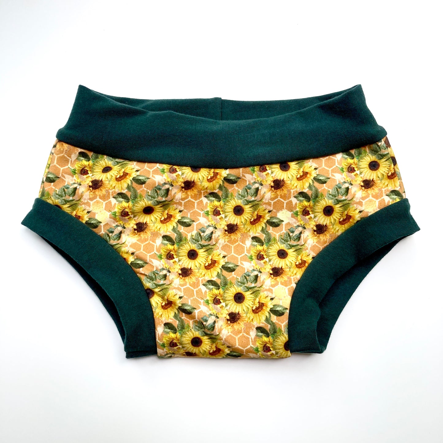 Training Pants : Sunflower Bouquet with Green