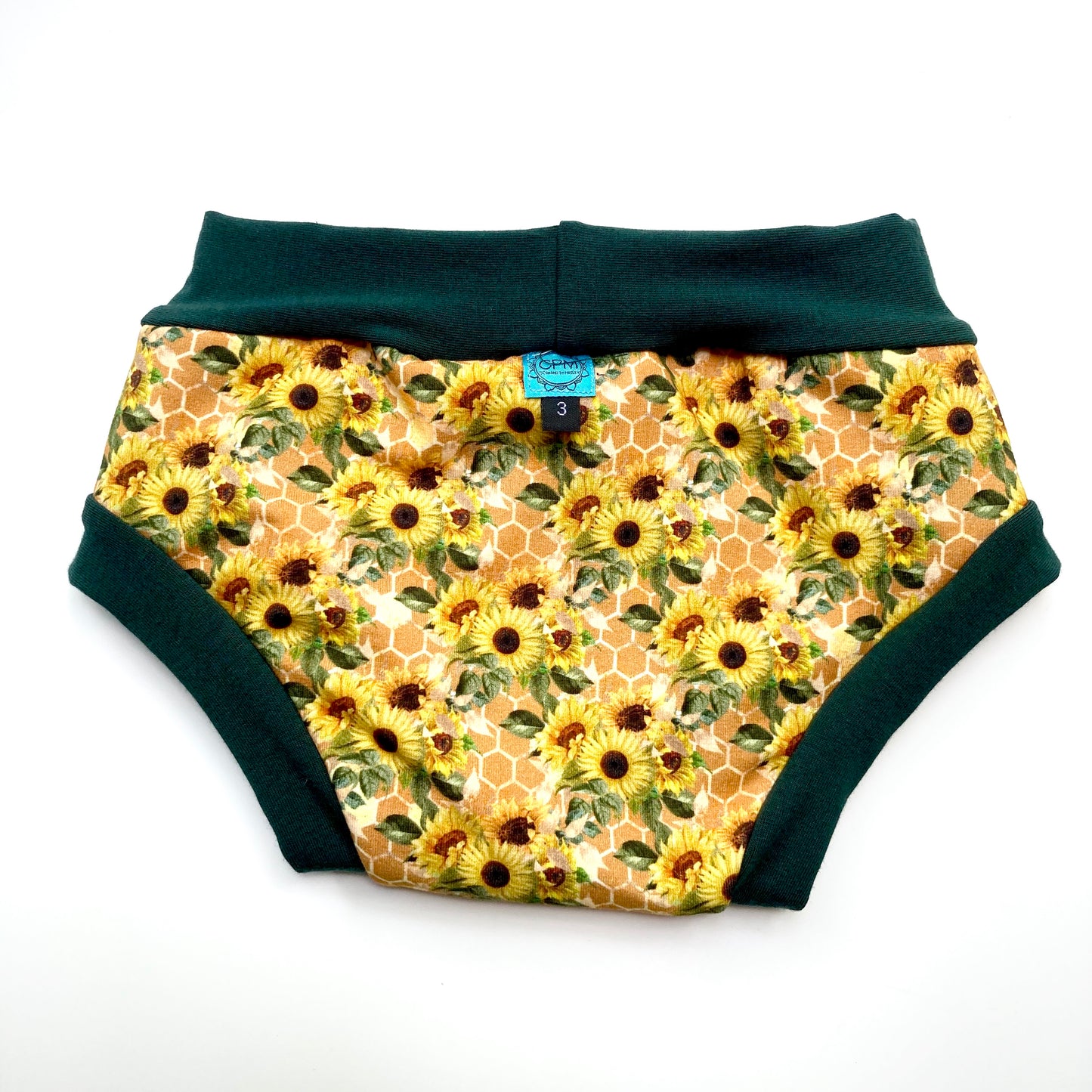 Training Pants : Sunflower Bouquet with Green