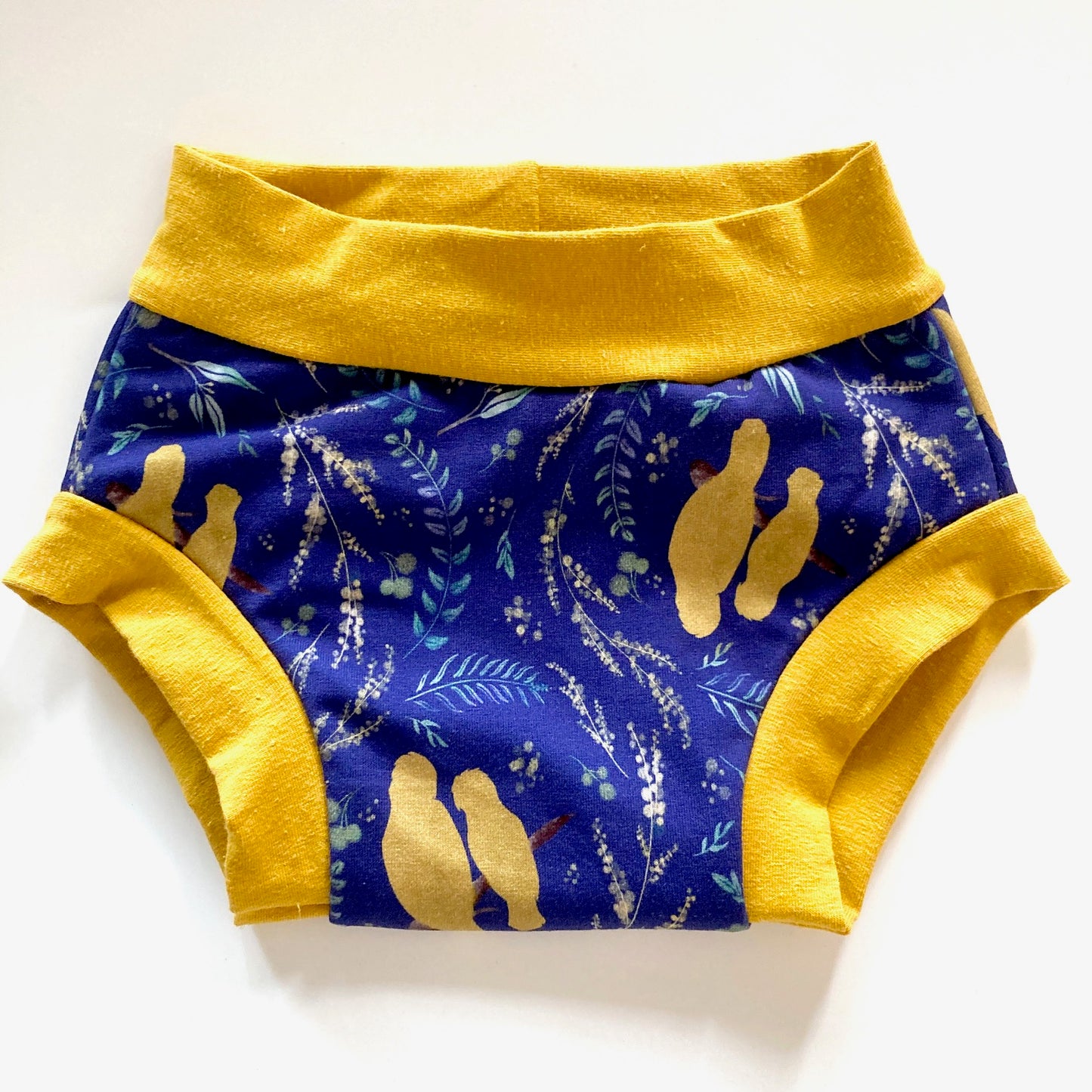 Training Pants : Illyri Birds in Blue